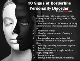 borderline symptomen